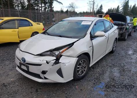 2016 Toyota Prius Two Eco из США, поврежденный, VIN JTDKARFU2G3510007